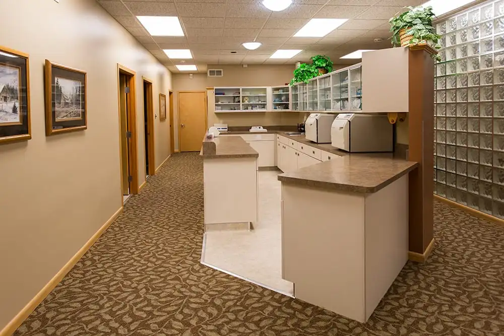 Entrance and front desk