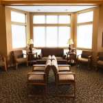 Seating area front view