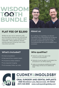Wisdom tooth bundle flier